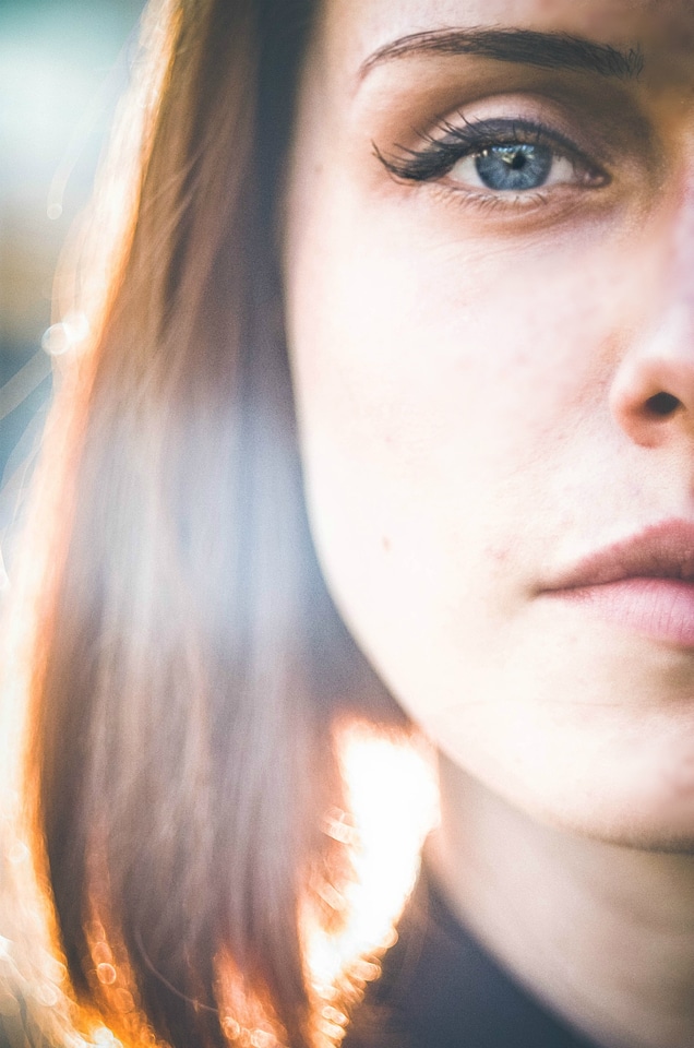 Girl female portrait