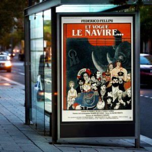 Affiche du film Et vogue le navire