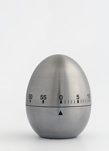 Alarm clock grey timer