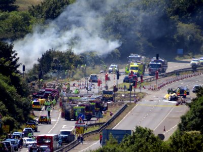 Shoreham Air Crash (Aftermath) photo