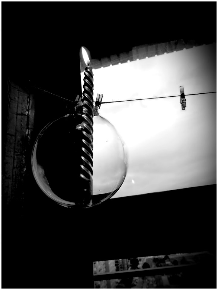 Puesta a secar a media luz