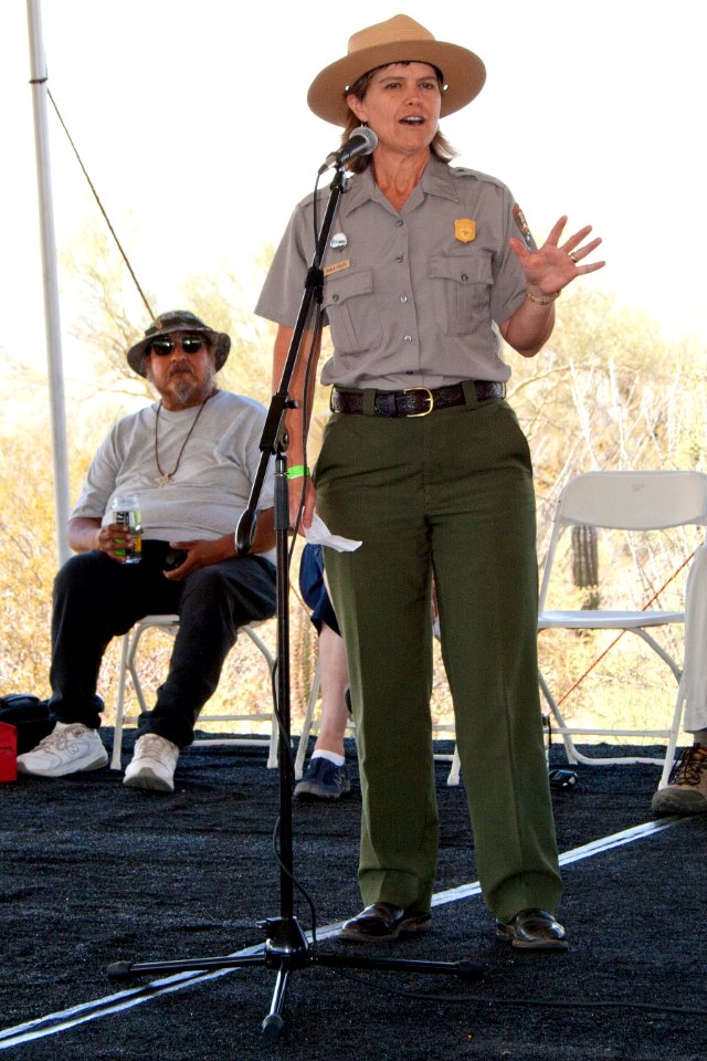 Saguaro National Park Superintendent Darla Sidles. Photo by NPS/Todd M. Edgar.