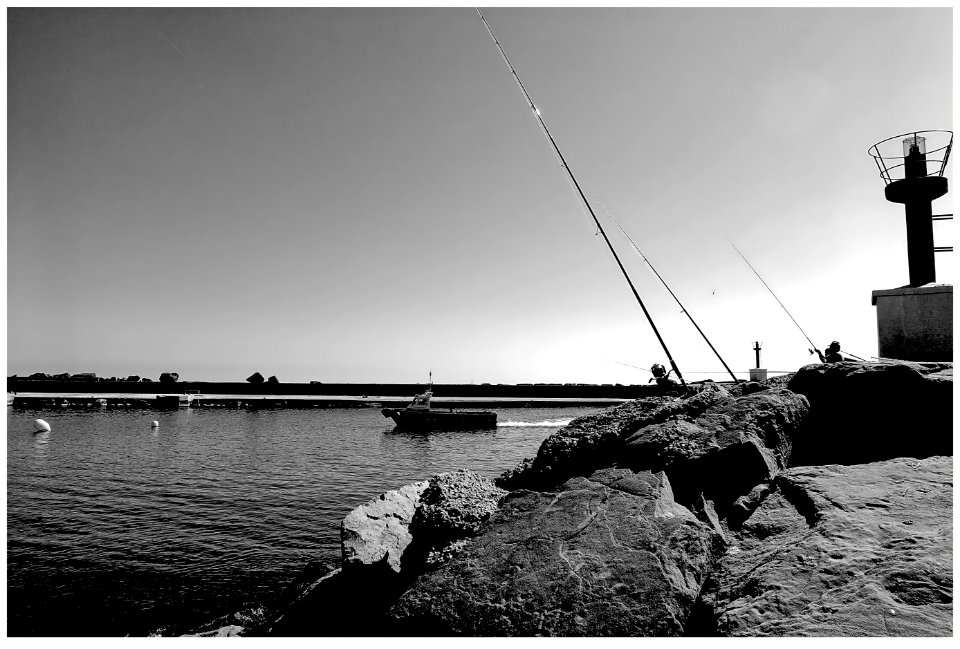 Pescadores de bocana