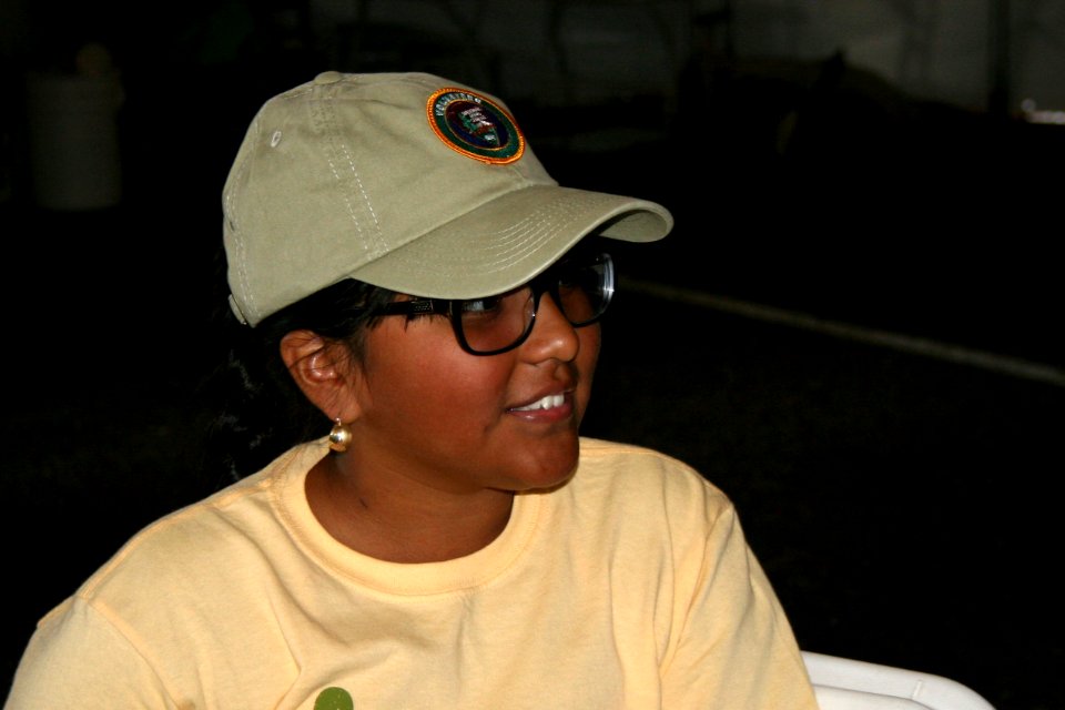 BioBlitz youth ambassador Valyssa. Photo by NPS/Todd M. Edgar.
