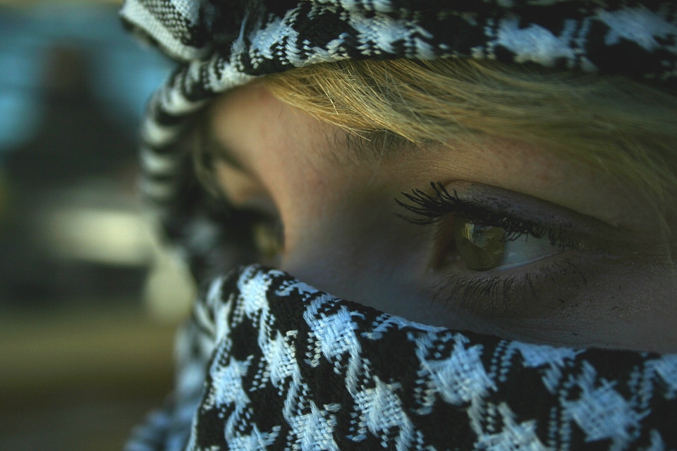 Close up portrait look