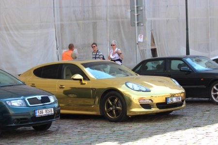 Gold Car, Prague photo