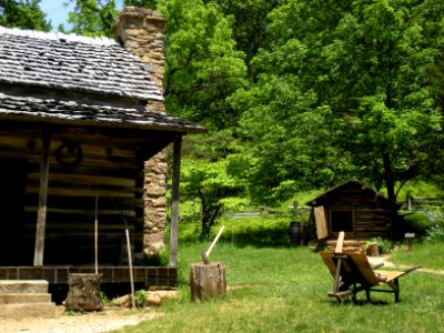 Humpback Rocks Cabin and Chicken Coup NPS Photo PH
