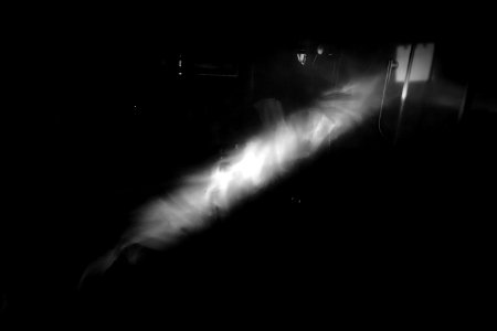 Un rayo de humo