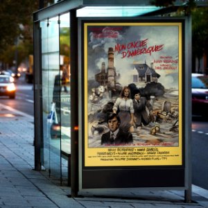 Affiche du film Mon Oncle d'Amérique