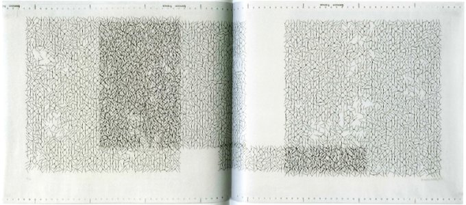 Vera Molnar. Interruptions à recouvrements” from 1969.