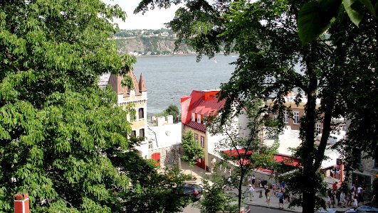 View from Montmorency Park in Quebec City / Vue du Parc Montmorency photo
