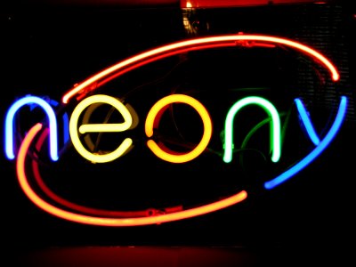 Neon Sign neony photo