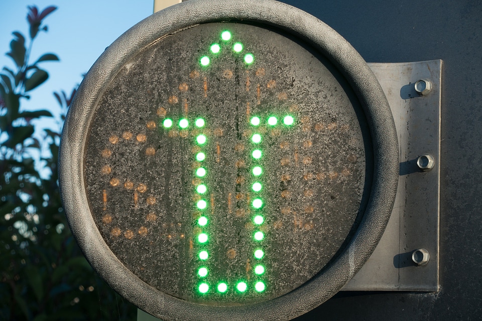 Car wash diodes shining