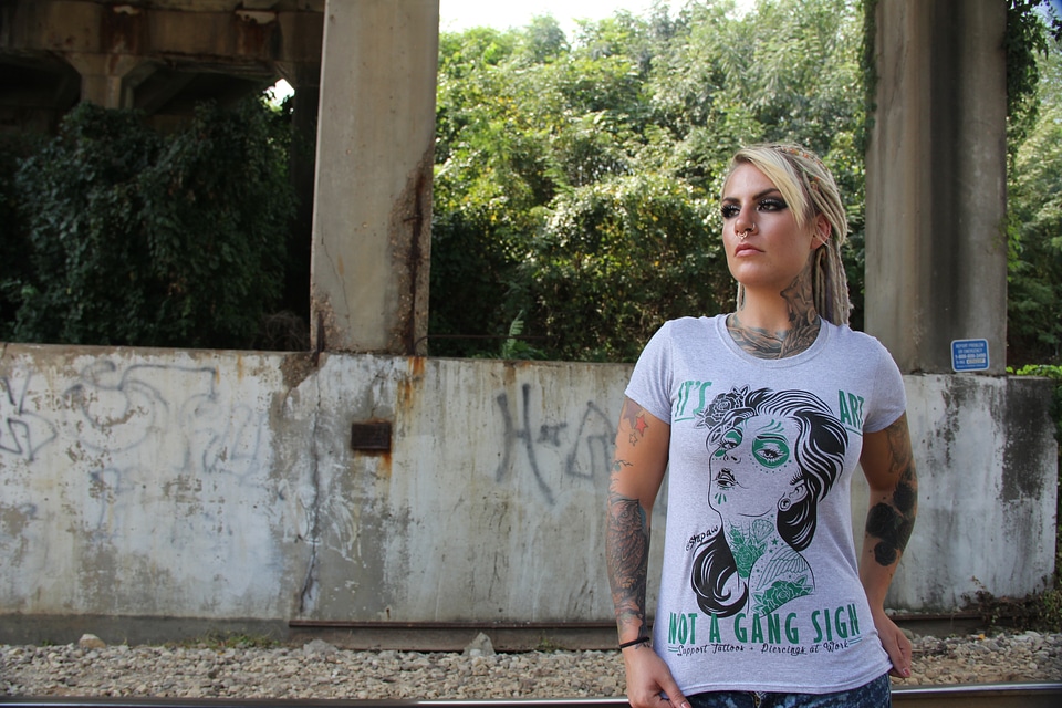 Blonde sugarskull sugar skull