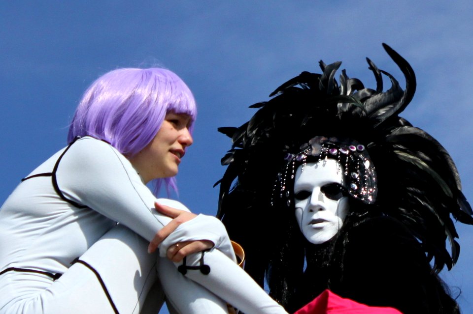 Venezianischer Karneval, oder? Japan Tag   Düsseldorf    30.05 (104)
