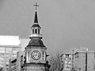 Torre de Francisco - Iglesia San Francisco de Asís Alemeda. Santiago de Chile