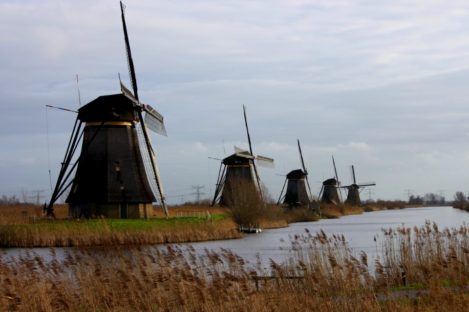 Holland 2015-2016 Kinderdijk Müllen