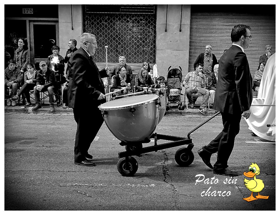 Timbales (traccion humana)