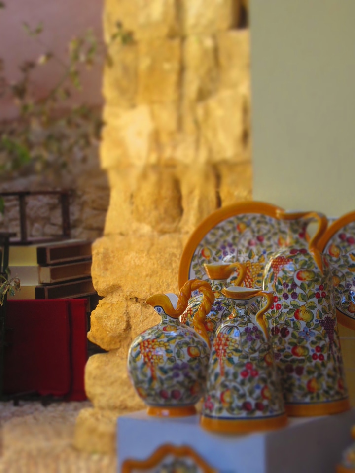 Ceramic products art villager