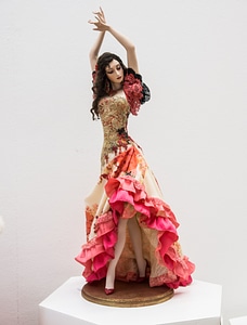 Porcelain dolls dancing dancer photo