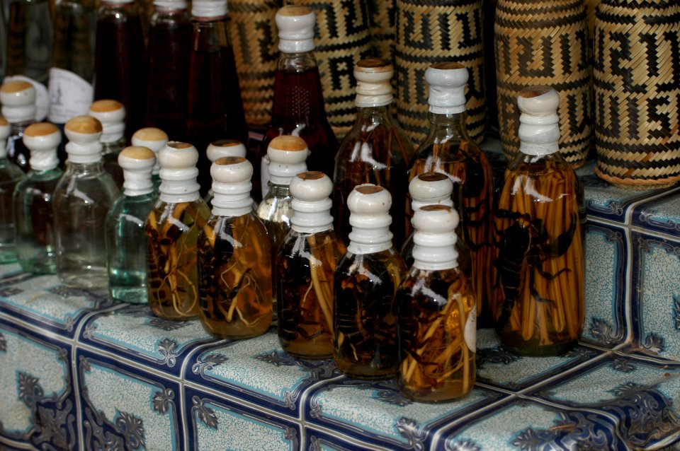 Rice licors from Laos