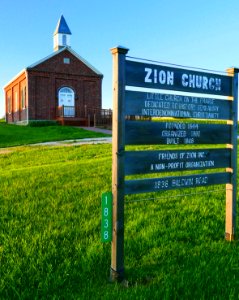 Little Church on the prairie and its history