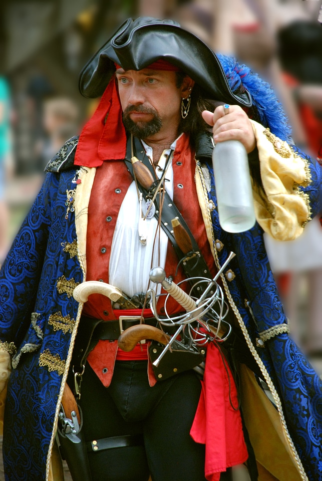 Buccaneer captain costume