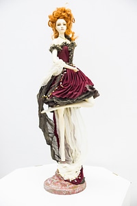 Girl author's dolls porcelain dolls