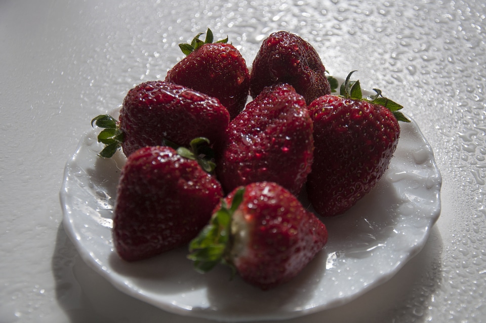 Healthy fruit dessert