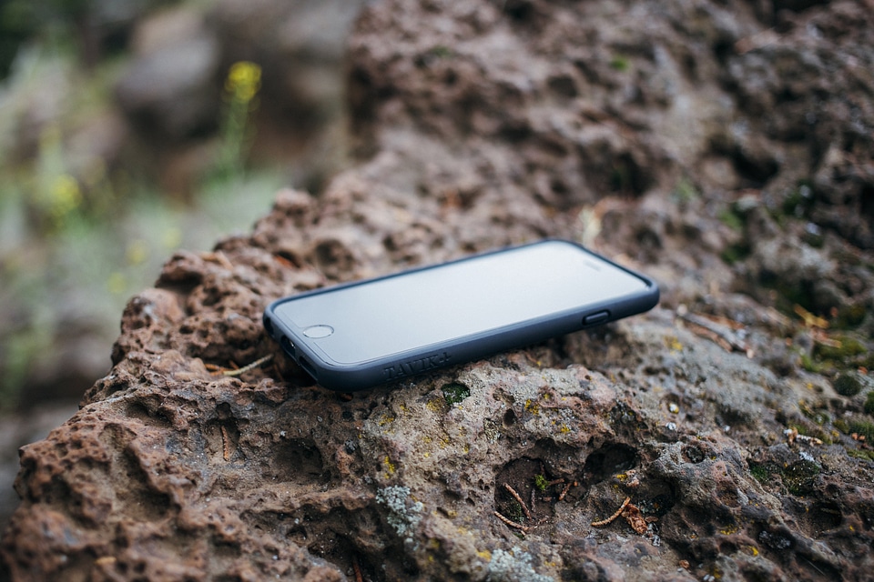 Technology rock nature