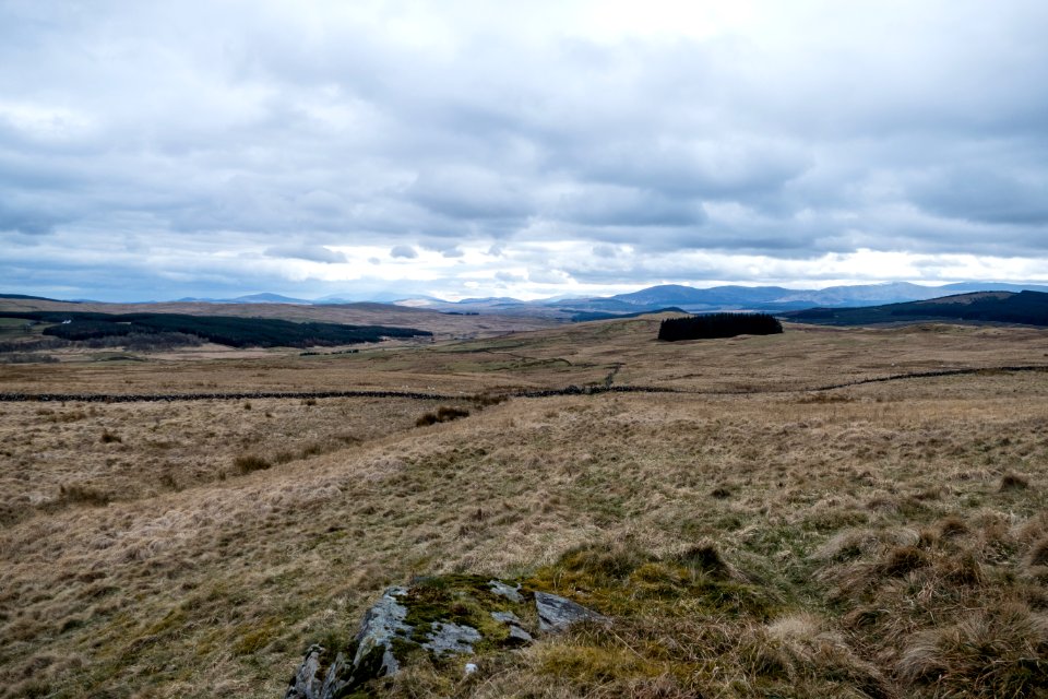 Back across Culmark Hill from Stroanpatrick