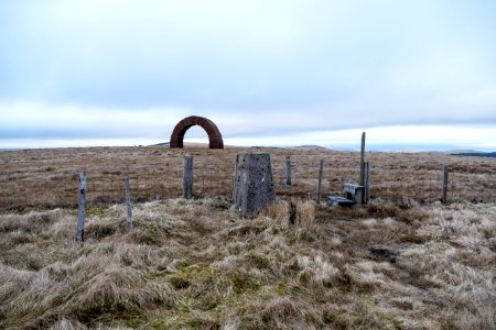 Summit of Benbrack and Striding Arch