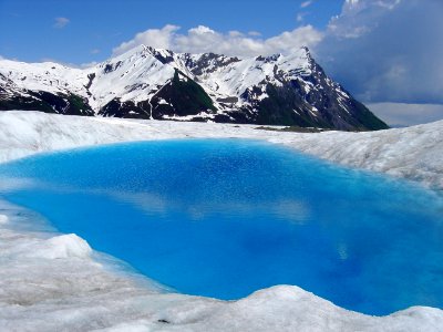 Glacier Features: Supraglacial Lake photo