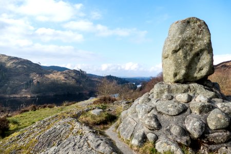 Bruce's Stone and Loch Trool
