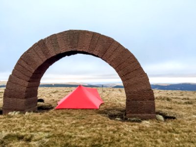 Trailstar at Benbrack under Striding Arch photo