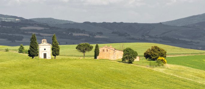 Val d'Orcia - Chiesetta di Vitaleta