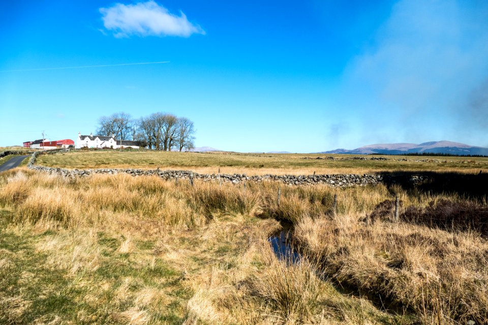 Ochiltree Farm on Southern Upland Way