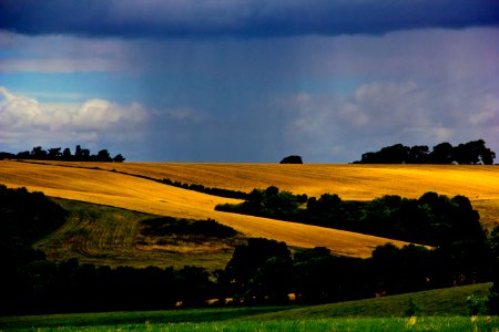 Cotswolds summer shower photo