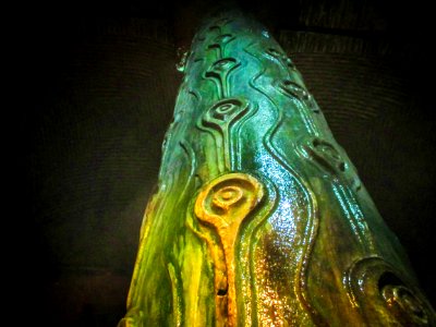 Basilica Cistern Hen's Eye Column