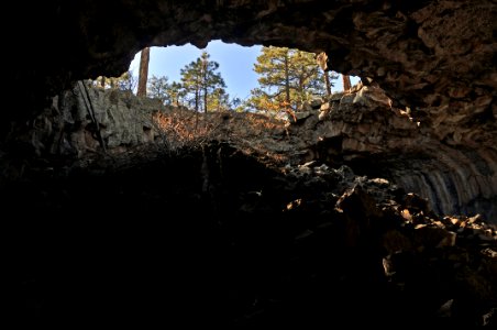 Cave Entrance at El Malpais National Monument photo
