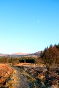 Looking towards the Caldons from Southern Upland Way in Galloway Forest Park