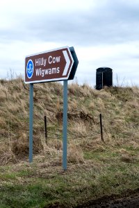 Hilly Cow Telephone Box