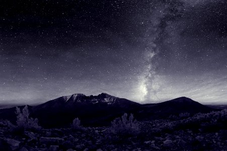 Milky Way over Great Basin photo