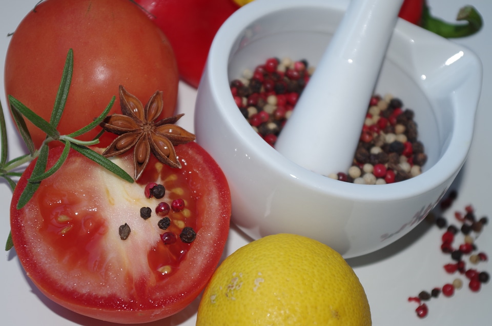 Star anise rosemary lemon