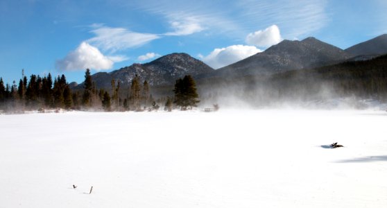 Sprague Lake in Rocky Mountain National Park photo