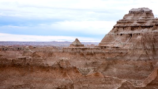 Badlands National Park in October photo