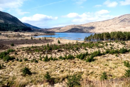 Looking west across Loch Dee