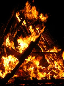 Burn hot heat