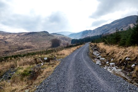 Southern Upland Way from Loch Trool towards Loch Dee