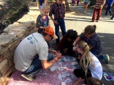 Russell Bair Making Fossils with Kids